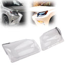 2 uds carcasa de lente de faro delantero + pegamento de sellado para Lexus GX460 2020-2023 US-1