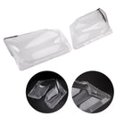 2 uds carcasa de lente de faro delantero + pegamento de sellado para Lexus GX460 2020-2023 US-2