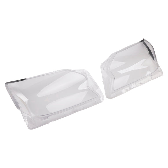 2 uds carcasa de lente de faro delantero + pegamento de sellado para Lexus GX460 2020-2023 US