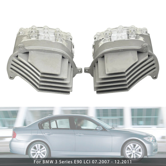 2x LED-suuntavilkkujen ohjausyksikkö moduuli 63127245813 63127245814 BMW 3-sarjan E90 E91 2007-2011