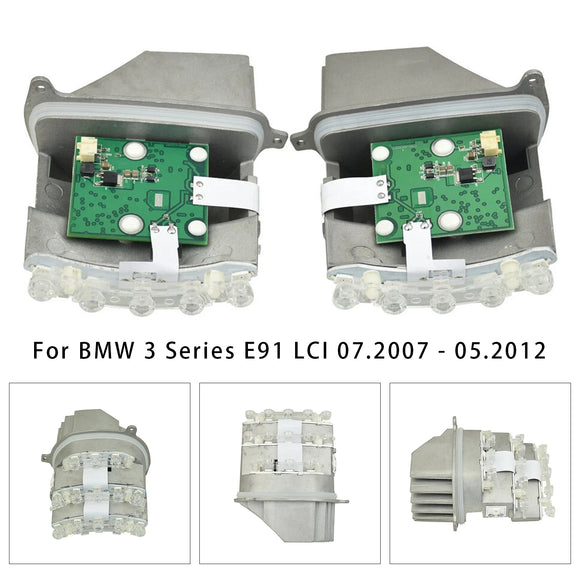 2x LED-suuntavilkkujen ohjausyksikkö moduuli 63127245813 63127245814 BMW 3-sarjan E90 E91 2007-2011