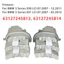 2x LED-suuntavilkkujen ohjausyksikkö moduuli 63127245813 63127245814 BMW 3-sarjan E90 E91 2007-2011-6