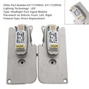 2X módulo de faro LED 63117339055 56 para BMW Serie 7 F01 F02 LCI-4