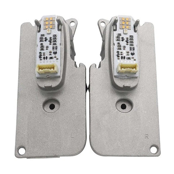 2X módulo de faro LED 63117339055 56 para BMW Serie 7 F01 F02 LCI