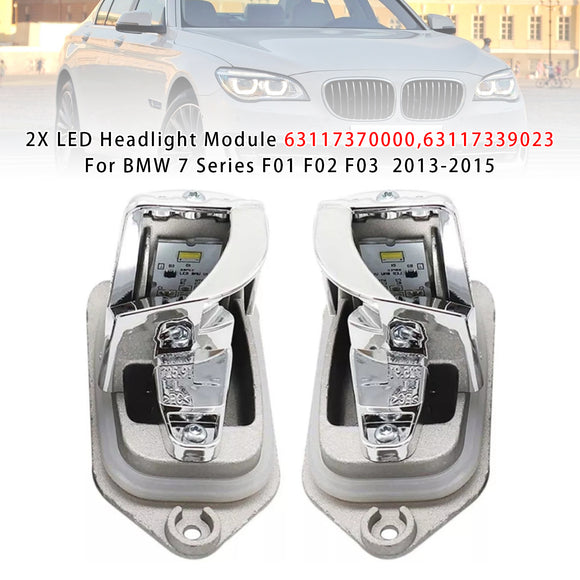 2X LED-koplampmodule 63117370000 voor BMW 7-serie F01 F02 F03 2013-2015