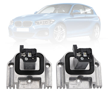 2011-2015 BMW 1 Series F20 F21 2PCS Headlight Angel Eye DRL LED Control Unit 63117296905 - 0