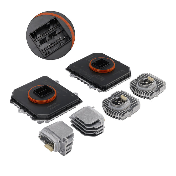 6 kpl mukautuva LED-ajovalojen suuntavilkun DRL-moduuli BMW G30 530i 540i:lle
