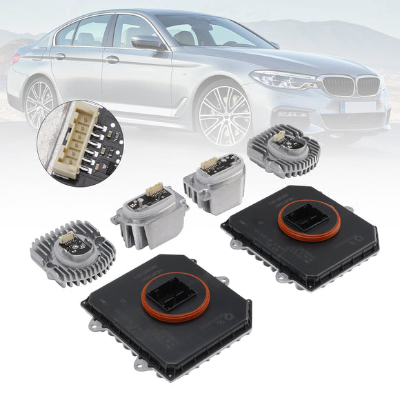 6 kpl mukautuva LED-ajovalojen suuntavilkun DRL-moduuli BMW G30 530i 540i:lle