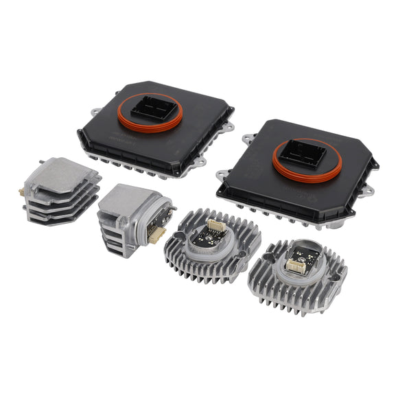 6 kpl mukautuva LED-ajovalojen suuntavilkun DRL-moduuli BMW G30 530i 540i:lle