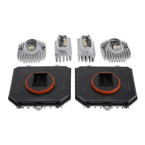 6 kpl mukautuva LED-ajovalojen suuntavilkun DRL-moduuli BMW G30 530i 540i:lle