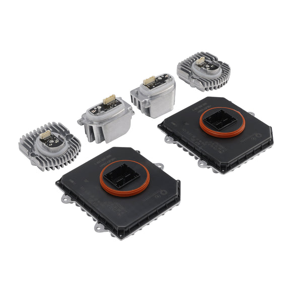 6 kpl mukautuva LED-ajovalojen suuntavilkun DRL-moduuli BMW G30 530i 540i:lle