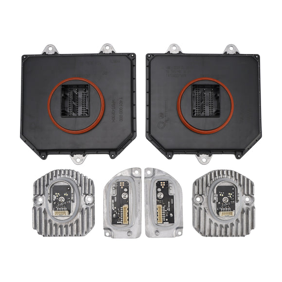 6 kpl mukautuva LED-ajovalojen suuntavilkun DRL-moduuli BMW G30 530i 540i:lle