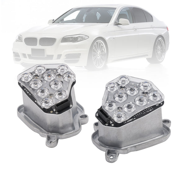 Unidad de faro del módulo LED indicador 2 uds para BMW serie 5 F10 F18 2009-2013