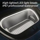 Vorderer Kofferraum-Umgebungsatmosphäre-LED-Lichtstreifen in warmer Farbe für Tesla Model 3/Y/S/X-1