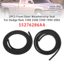 2 Stuks Voordeur Tochtstrip Afdichting Voor Dodge Ram 1500 2500 3500 1994-2002-2