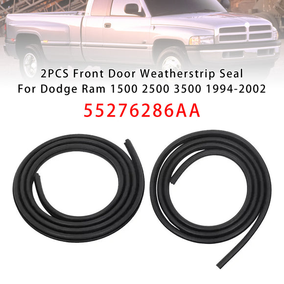 2 Stuks Voordeur Tochtstrip Afdichting Voor Dodge Ram 1500 2500 3500 1994-2002