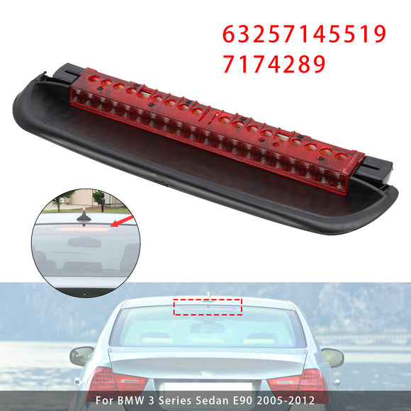 3e remlicht achter 63257145519 voor BMW 3-serie E90 2005-2012 rood