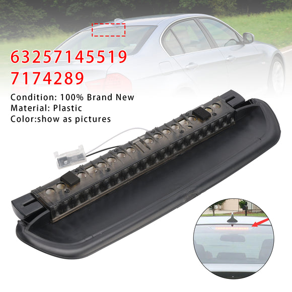 3e remlicht achter 63257145519 voor BMW 3-serie E90 2005-2012 gerookt