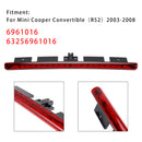 Rear Third Brake Light 63256961016 For Mini Cooper Convertible R52 03-08 Red-4