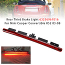 Rear Third Brake Light 63256961016 For Mini Cooper Convertible R52 03-08 Red-2
