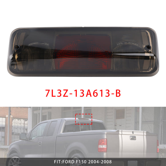 Luz LED de humo para tercera luz de freno, lámpara trasera 7L3Z-13A613-B para FORD F150 2004-2008