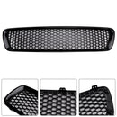 Gloss Black Front Bumper Honeycomb Grille Grill Fit Volvo S40 V50 2004-2007-6