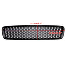 Gloss Black Front Bumper Honeycomb Grille Grill Fit Volvo S40 V50 2004-2007-7