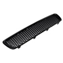 Gloss Black Front Bumper Honeycomb Grille Grill Fit Volvo S40 V50 2004-2007-17