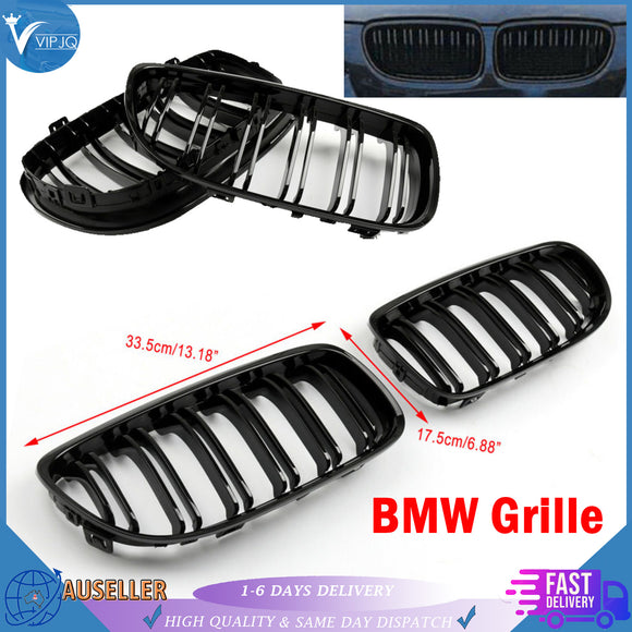 Diamond Front Kidney Grill Grille Fit BMW 3 Series E90/E91 2009-2011 LCI