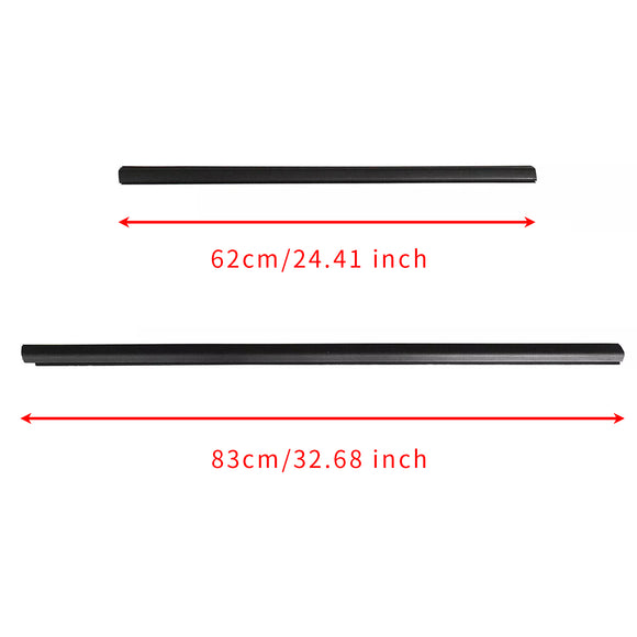 4 Uds. Sello de moldura burlete para cinturón de puerta para Honda Fit Jazz 2008-2013