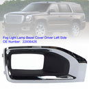 Cubierta del bisel de la lámpara de luz antiniebla lado derecho del pasajero 22936427 para GMC Yukon 2015-2020-2