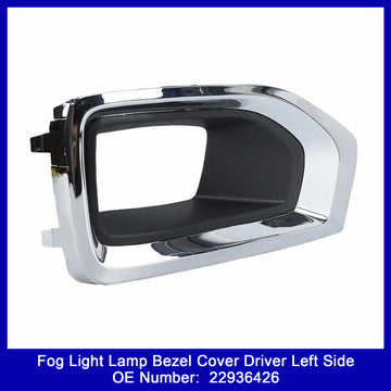 Fog Light Lamp Bezel Cover Right Passenger Side 22936427 For GMC Yukon 2015-2020 - 0