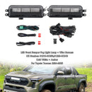 LED etupuskurin sumuvalolamppu + johdinsarja Toyota Tacoma 2024-2025-2
