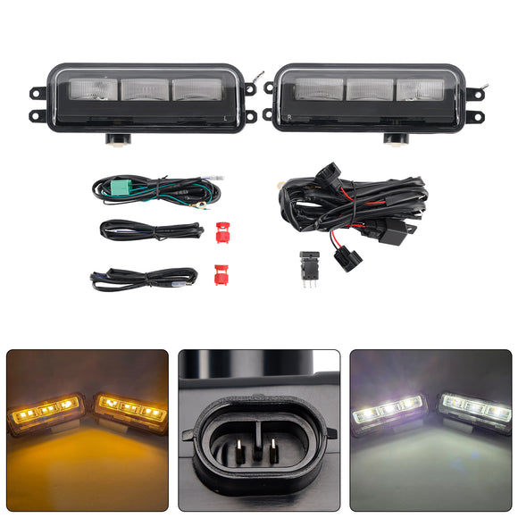 LED etupuskurin sumuvalolamppu + johdinsarja Toyota Tacoma 2024-2025