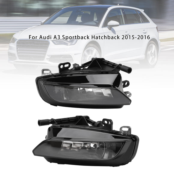 Paar mistlampen met lampen voor Audi A3 Sportback 8V0941700C 2015-2016