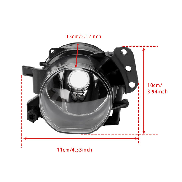 1X Left Fog Light For BMW E60 525I 528I 530I 535I 545I 550I M5 04-10 63177897187