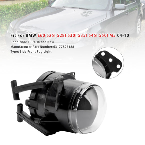 1X Right Fog Light For BMW E60 525I 528I 530I 535I 545I M5 04-10 63177897188