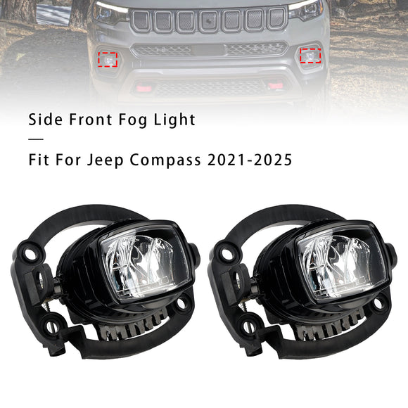 Coppia fendinebbia anteriori a LED per Jeep Compass 2021-2025 68470159AA