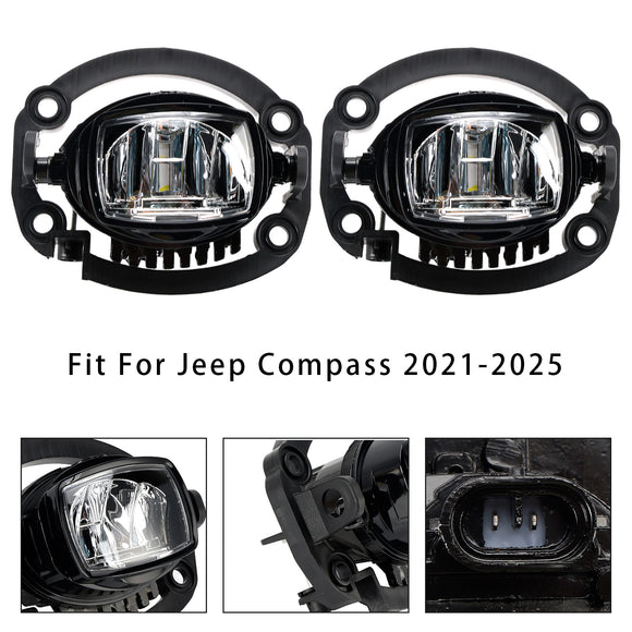 Coppia fendinebbia anteriori a LED per Jeep Compass 2021-2025 68470159AA