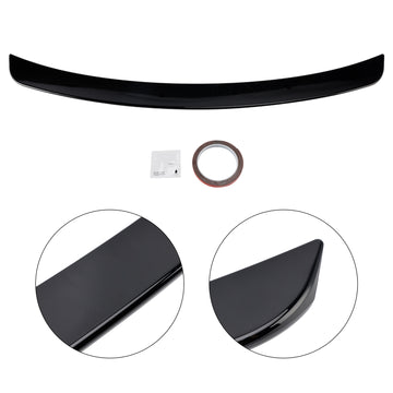 Gloss Black Rear Spoiler For Mercedes-Benz C-Class W203 01-07 Sedan