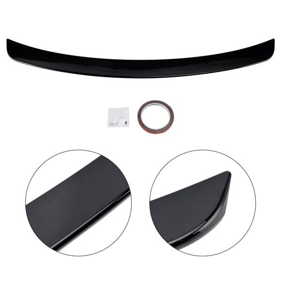 Glanzend zwarte achterspoiler voor Mercedes-Benz C-klasse W203 01-07 Sedan