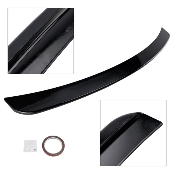 Glanzend zwarte achterspoiler voor Mercedes-Benz C-klasse W203 01-07 Sedan