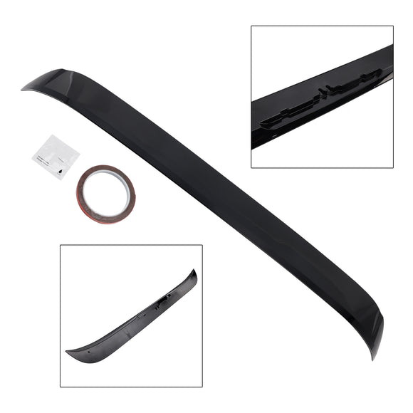 Glanzend zwarte achterspoilerlip voor Mercedes-Benz C-klasse W205 2014-2021