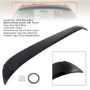 Glanzend zwarte achterspoilerlip voor Mercedes-Benz C-klasse W205 2014-2021-3