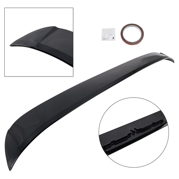 Glanzend zwarte achterspoilerlip voor Mercedes-Benz C-klasse W205 2014-2021