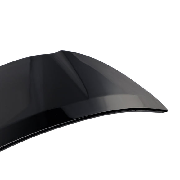 Glanzend zwarte achterspoilerlip voor Mercedes-Benz C-klasse W205 2014-2021