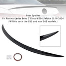 Gloss Black Rear Spoiler For Mercedes-Benz C-Class W206 21-24 AMG Style-2