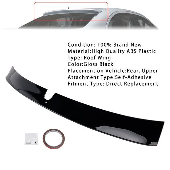 Alerón trasero de techo en negro brillante para Mercedes-Benz Clase E W211 Sedán 2003-2009