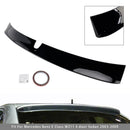 Alerón trasero de techo en negro brillante para Mercedes-Benz Clase E W211 Sedán 2003-2009-4