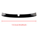 Alerón trasero de techo en negro brillante para Mercedes-Benz Clase E W211 Sedán 2003-2009-7